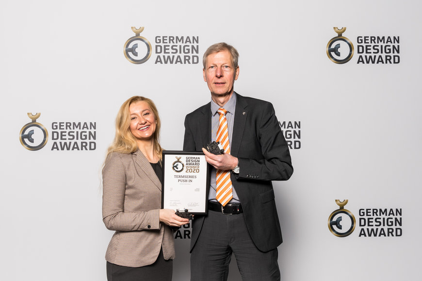 Weidmüller gewinnt German Design Award 2020